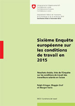 6ème enquête européenne sur les conditions de travail 2015