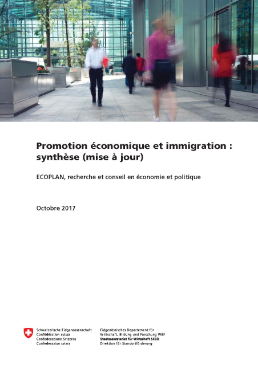Promotion économique et immigration : synthèse