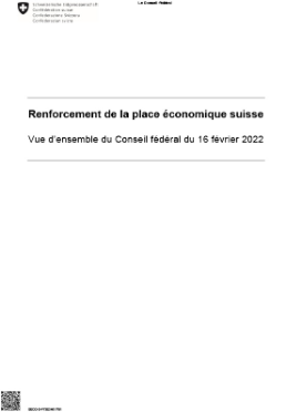 Bericht_Stärkung-des-Wirtschaftsstandorts-Schweiz-Gesamtschau-des-Bundesrates_fr