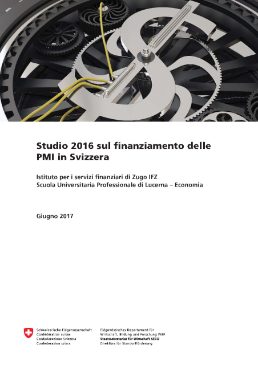 Studio 2016 sul finanziamento delle PMI in Svizzera